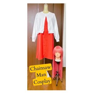 Chainsaw Man Reze Arc date Makima cosplay size Asian M/L